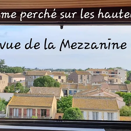 Le Cocon De La République: Tranquil Mezzanine With Southern Views Apartment