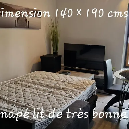 דירה Le Cocon De La Republique T3 Mezzanine Belle Vue Plein Sud Sans Vis A Vis Dans Petite Tres Calme Centre אגדה